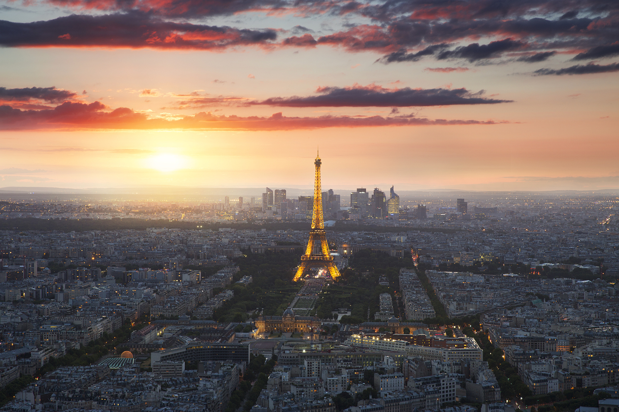 壁纸 巴黎之夜 2560x1600 HD 高清壁纸, 图片, 照片