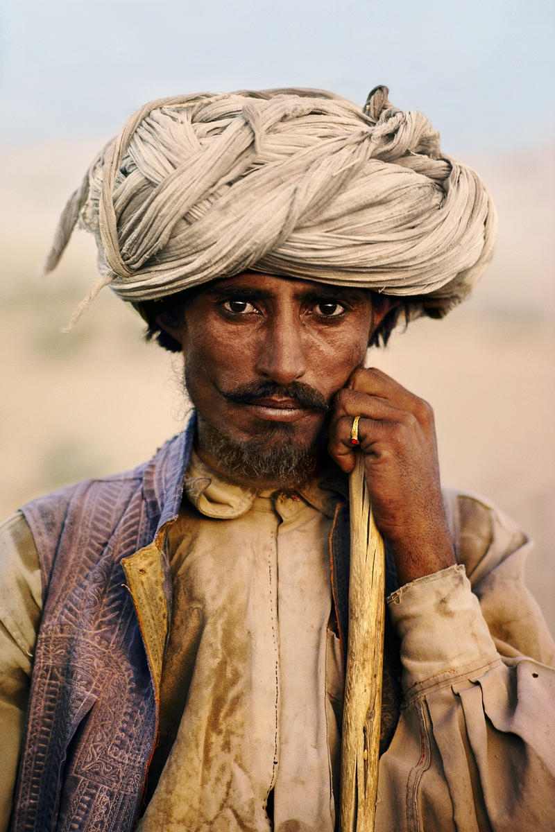  肖像，Steve McCurry摄于巴基斯坦。 