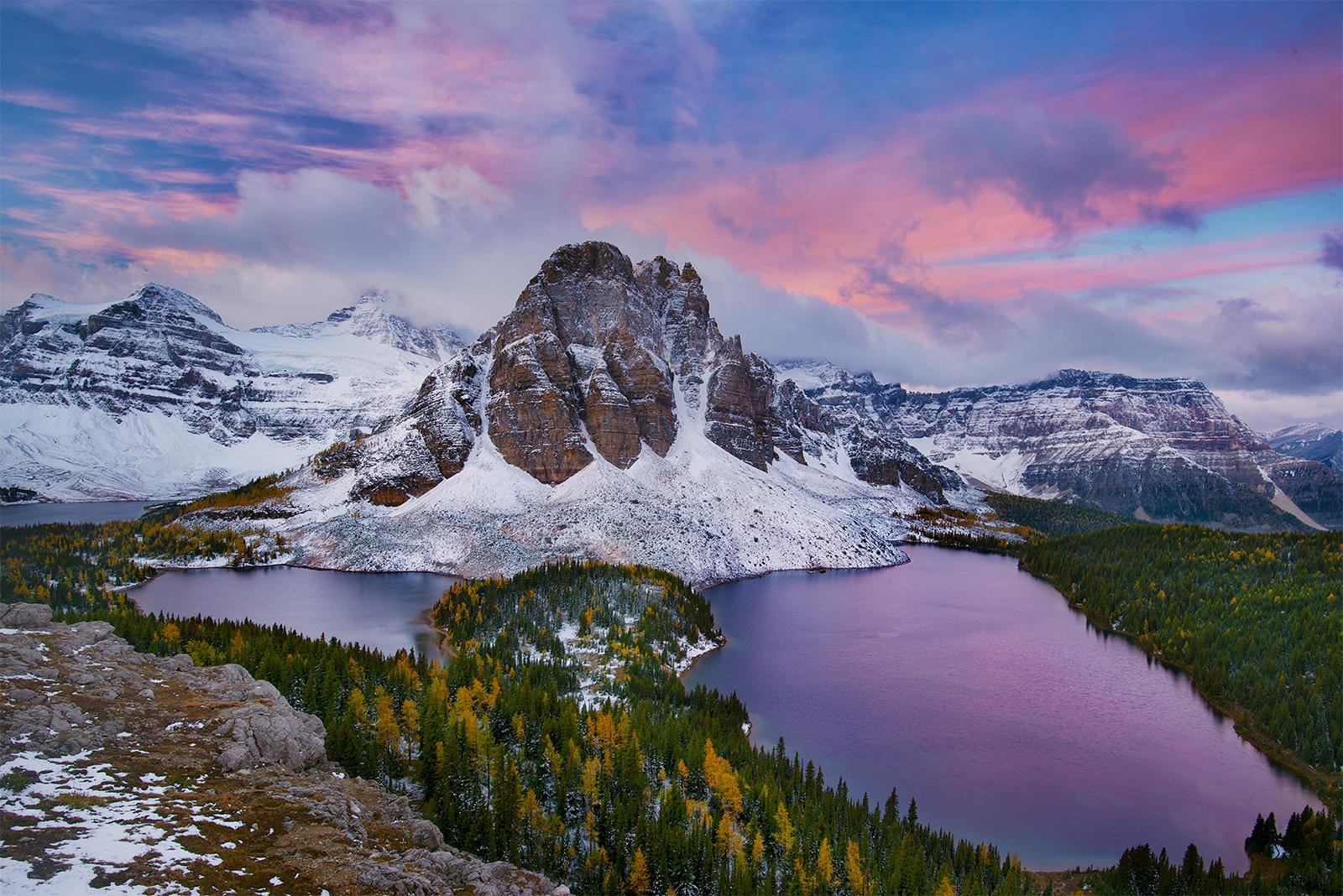 加拿大阿西尼博因山来自摄影师quanyuan