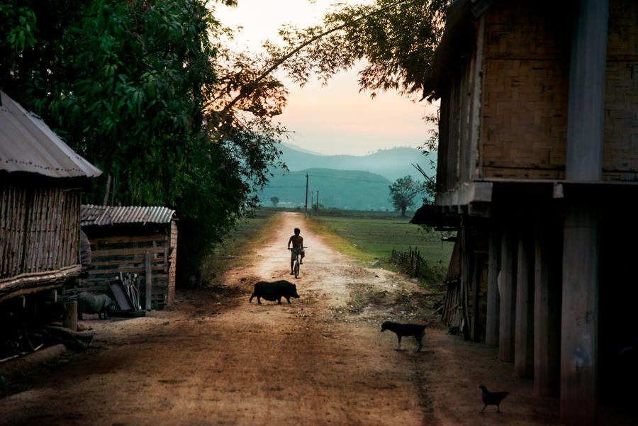  Steve McCurry摄于越南。 