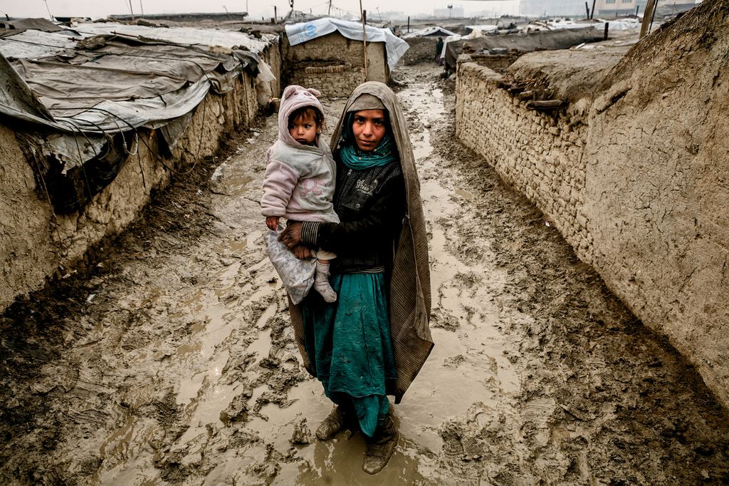 阿富汗难民儿童图片