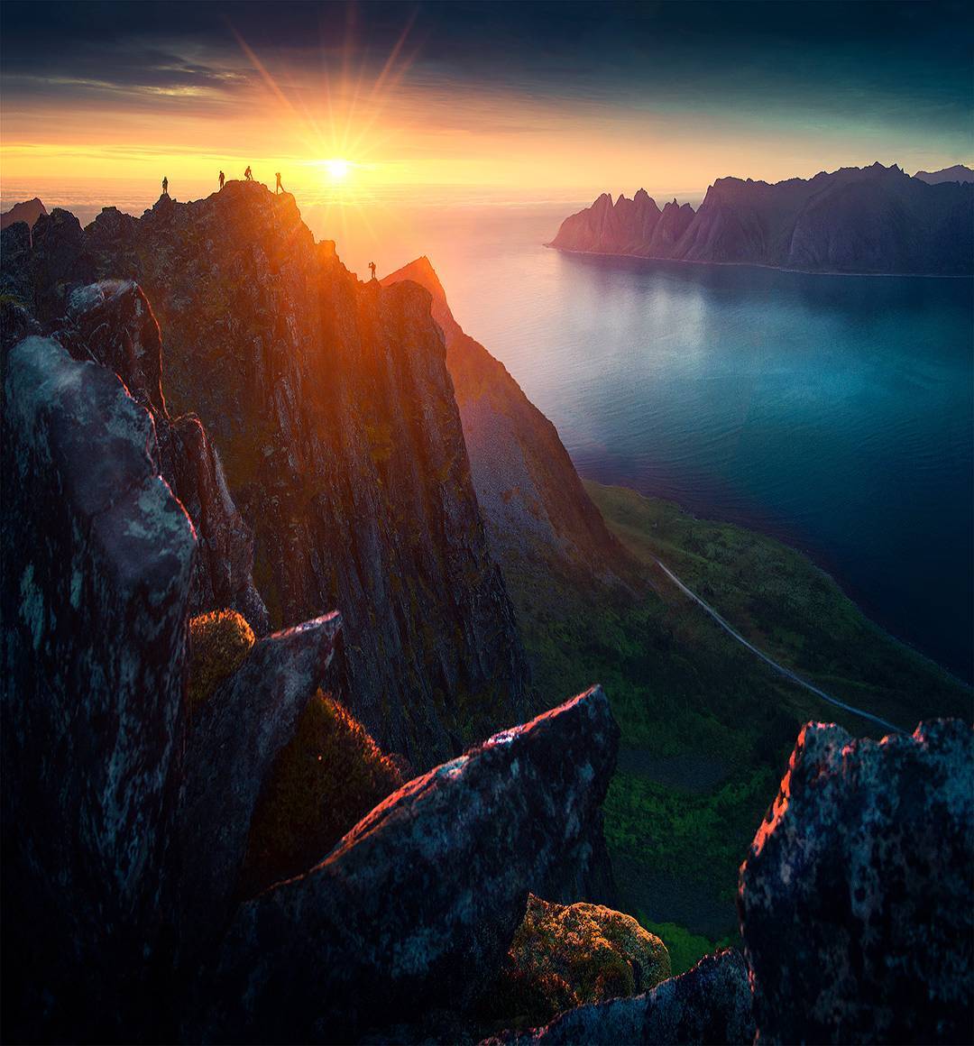 挪威塞尼亚岛的日出来自摄影师maxrive