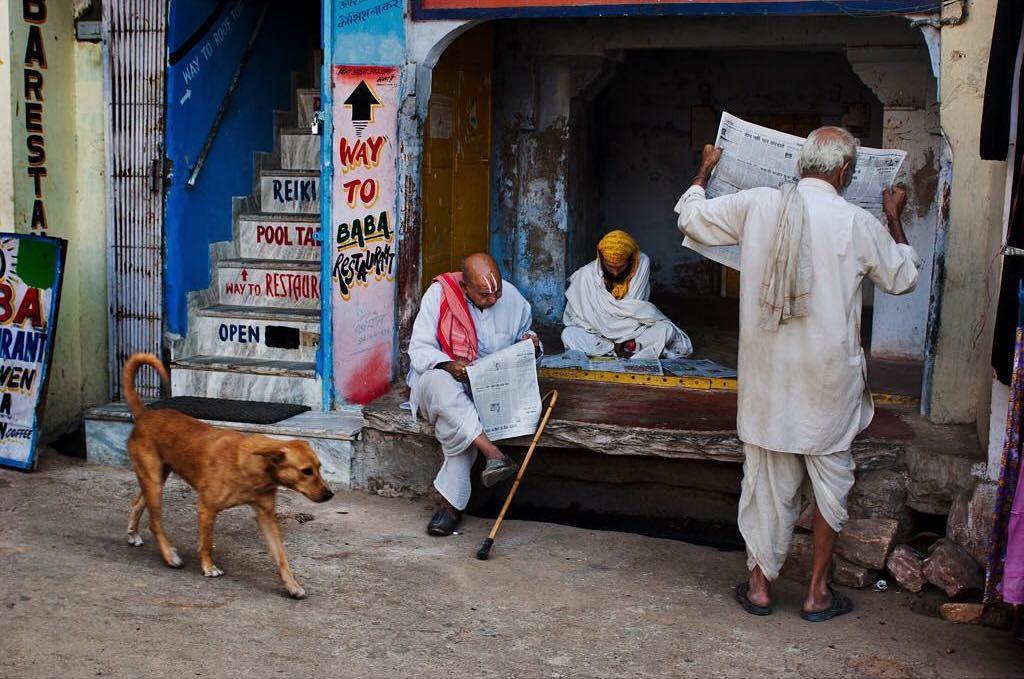  Steve McCurry摄于2009年印度普斯赫卡尔。 
