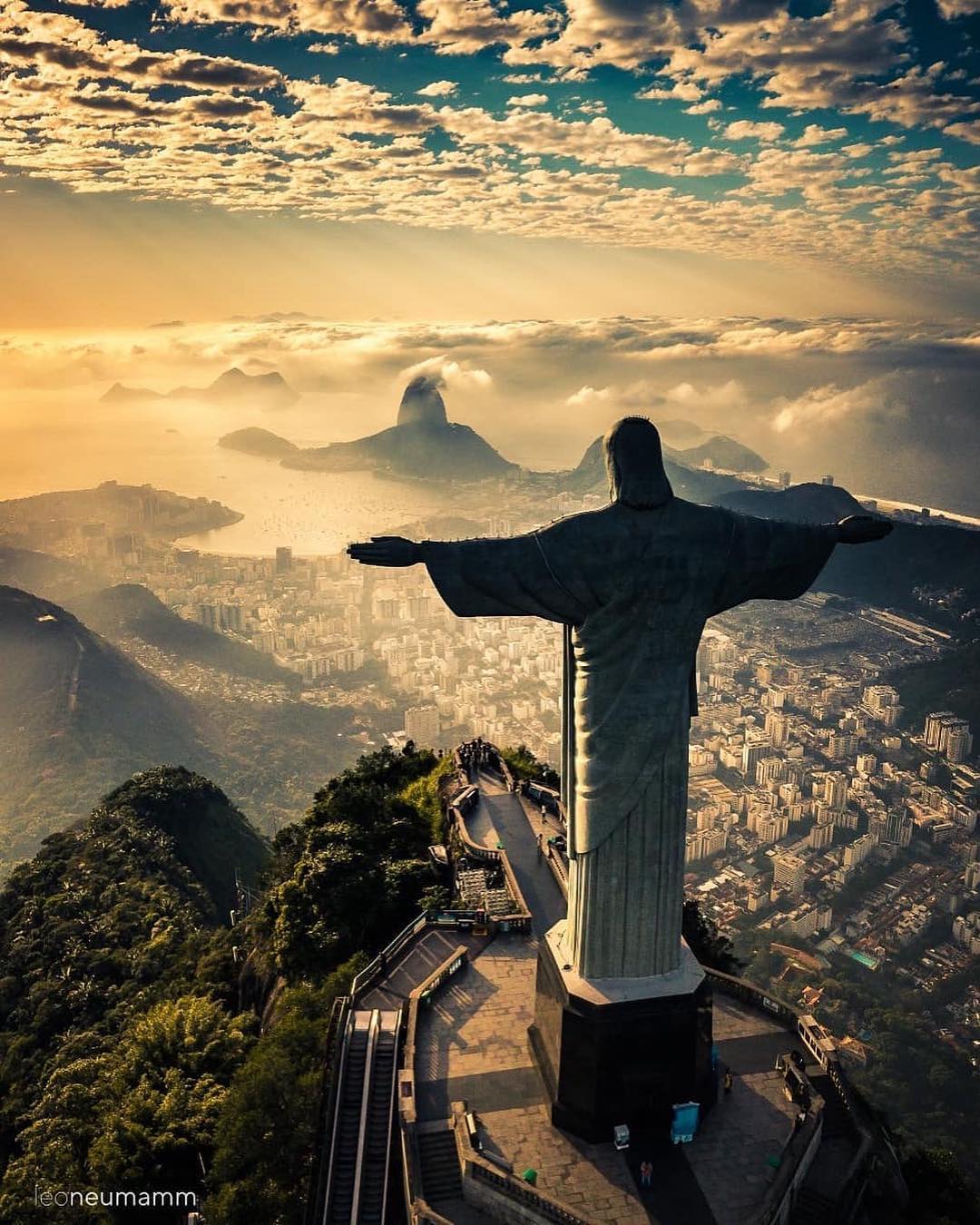 巴西里约热内卢基督像图片