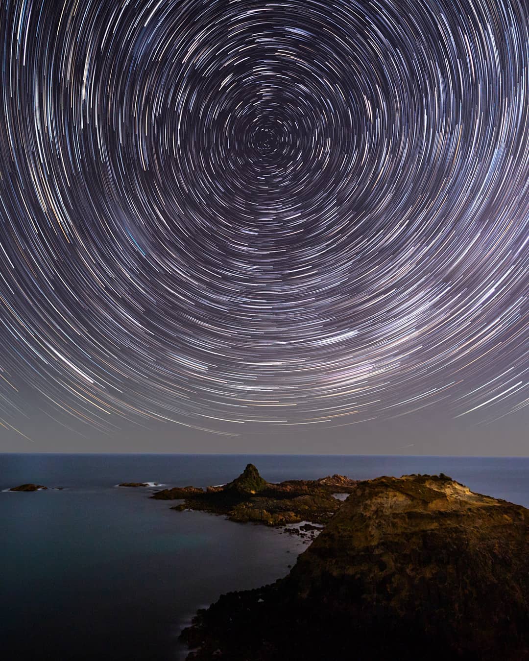 豆田, 海上星轨,来自摄影师kieran stone.