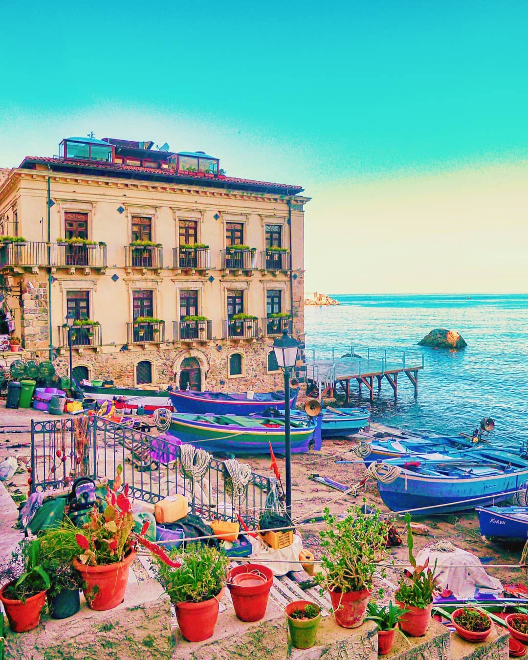 意大利拉布利亚海边小城来自摄影师sognoitaliano