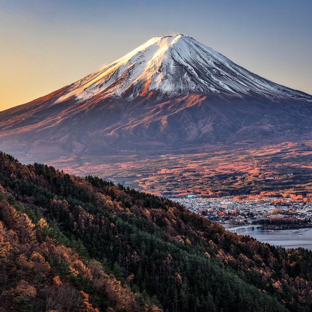 豆田 秋日富士山 来自摄影师hashimuki