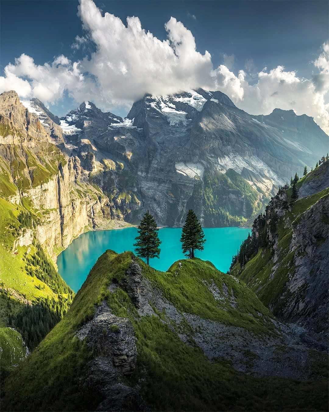  瑞士厄希嫩湖，来自摄影师David Gay。 