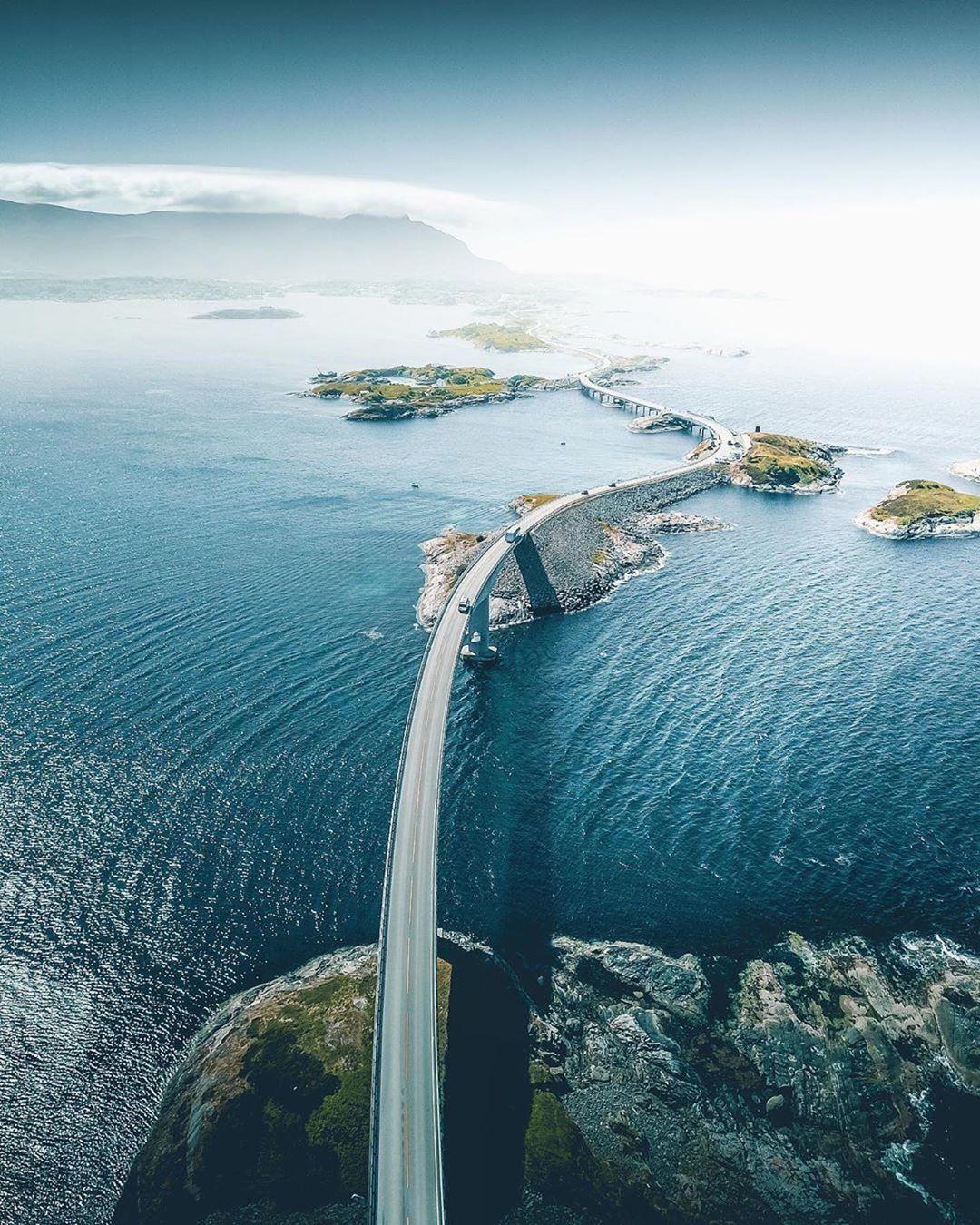  挪威海上公路，来自摄影师DANIEL。 