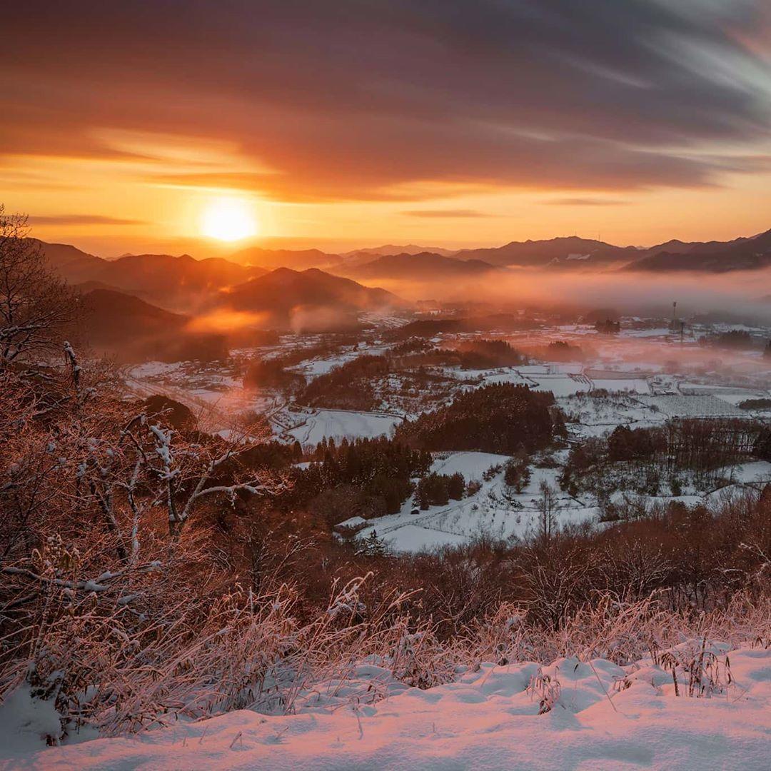  冬天的日本京都府，来自摄影师Tatsuya。 