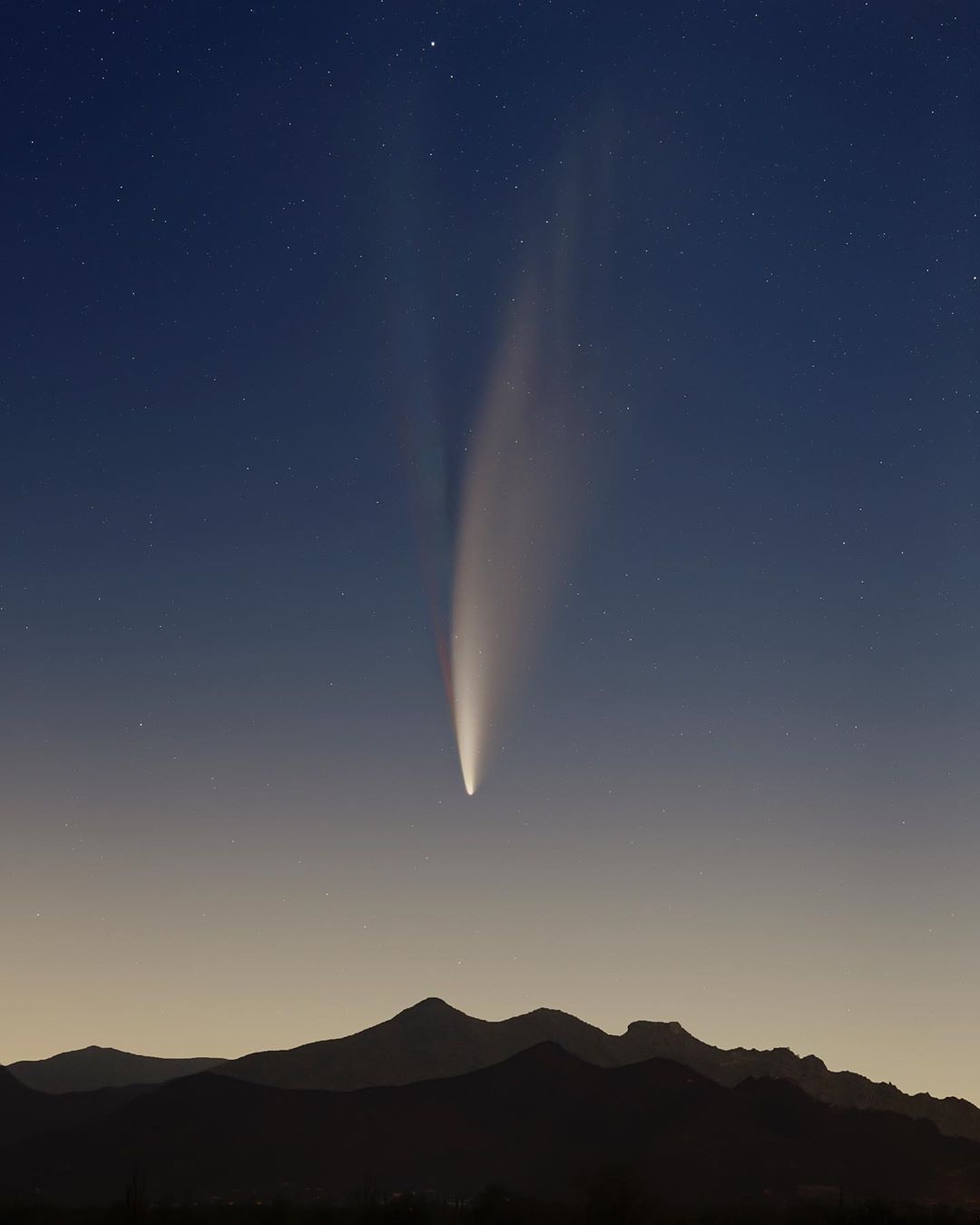 neowise彗星来自摄影师brayfalls