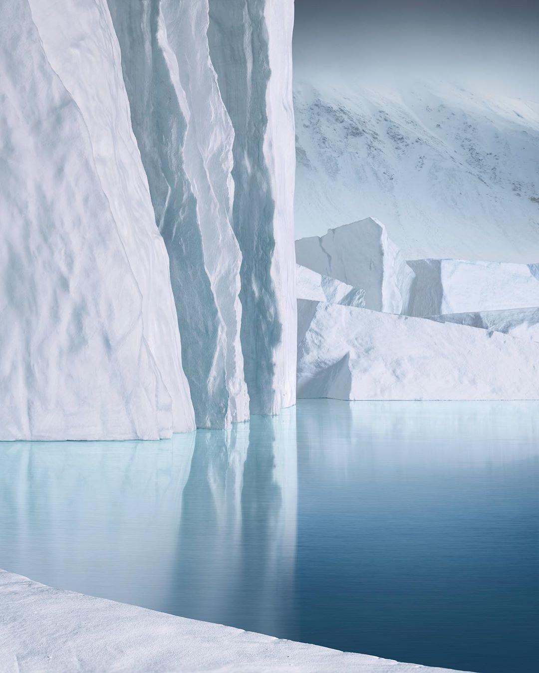  冰山，来自摄影师Benjamin Everett。 