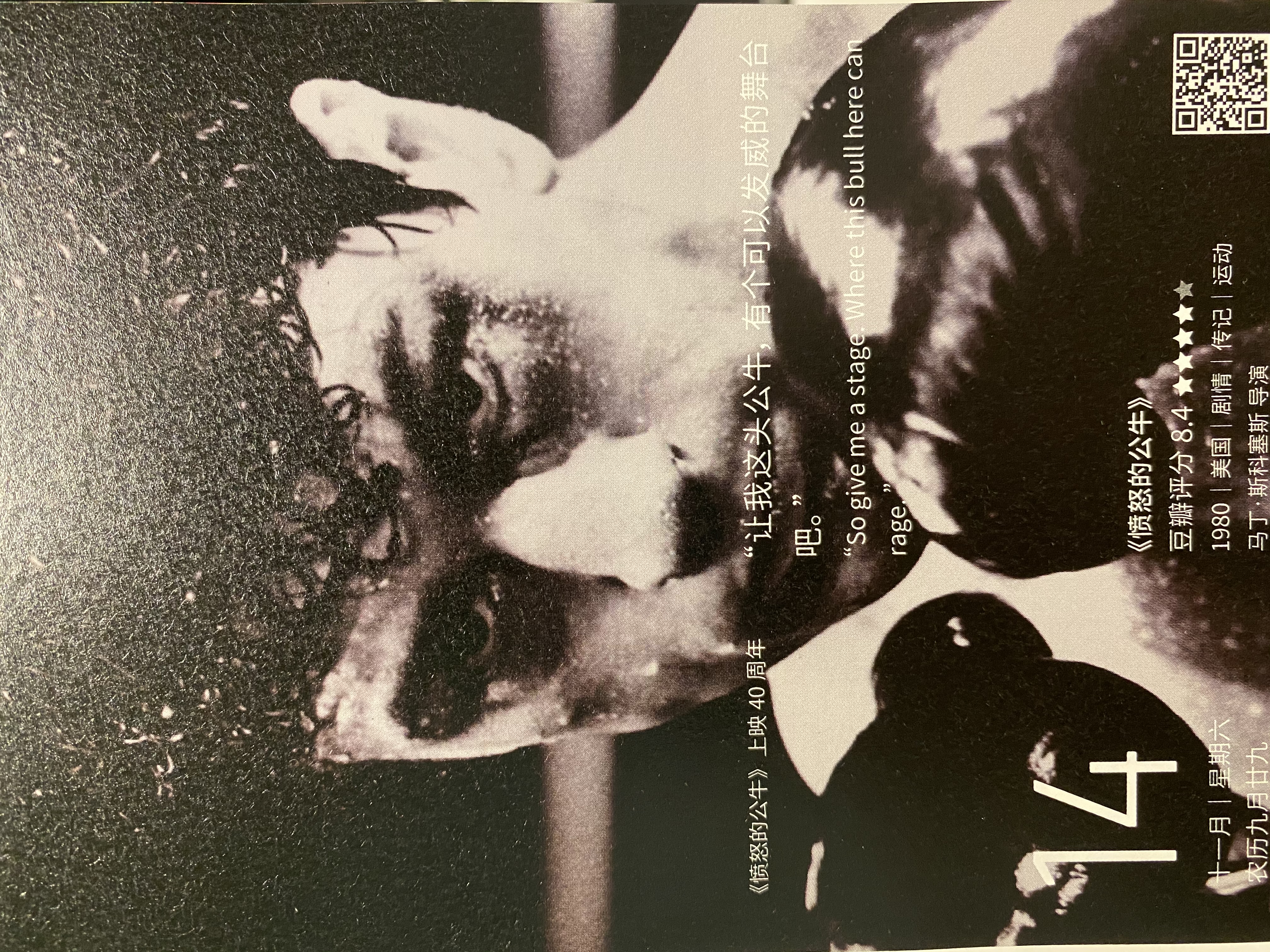 2020年11月14日。<br/>让我这头公牛，有个可以发威的舞台吧。<br/>《愤怒的公牛》