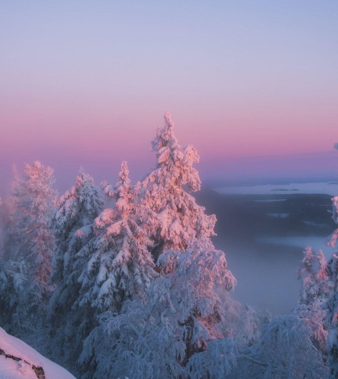  芬兰的冬天，来自摄影师Kasper Rajasuo。 