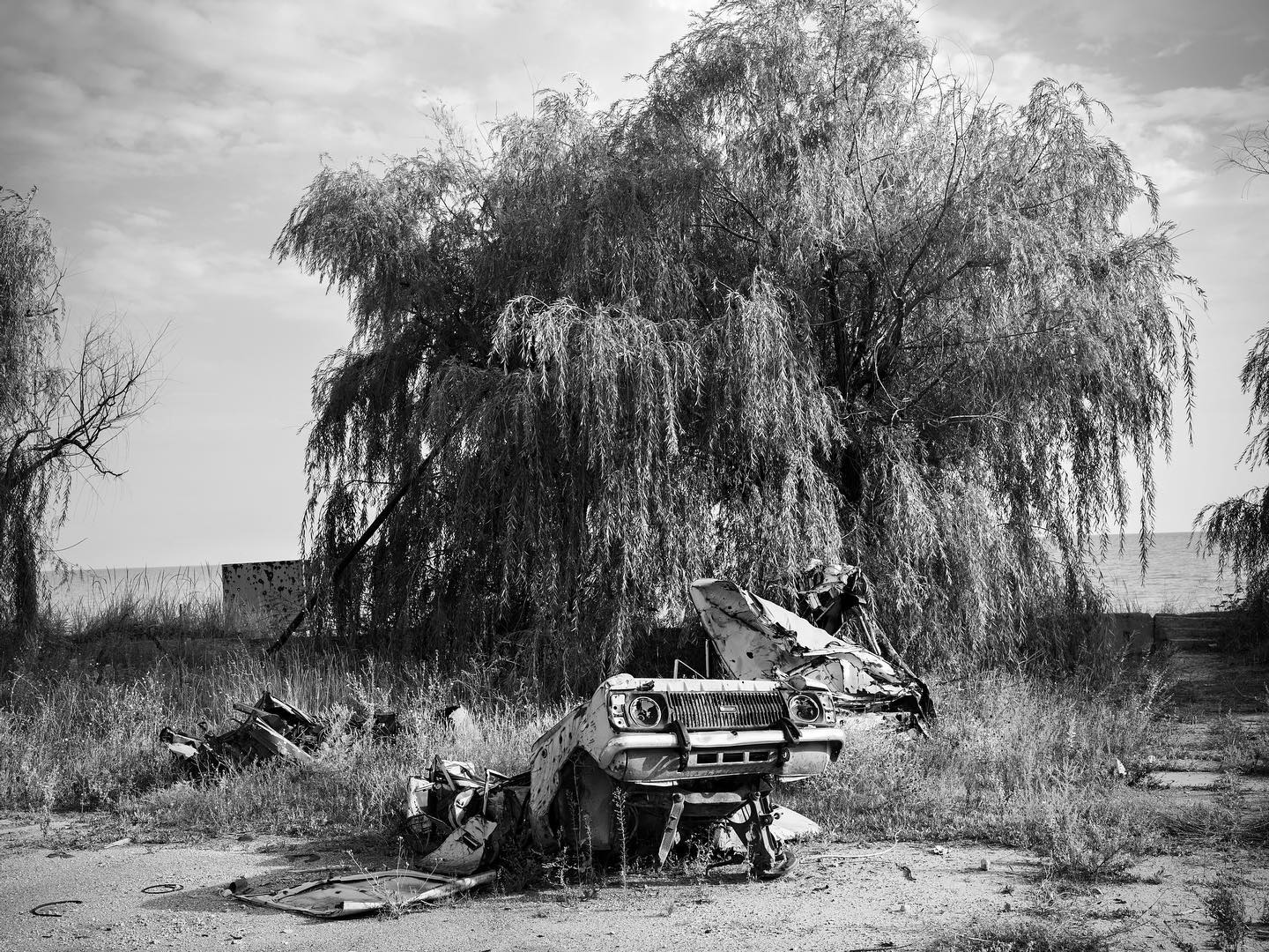  乌克兰与俄罗斯冲突前线，Paolo Pellegrin摄于2021年8月顿巴斯。 