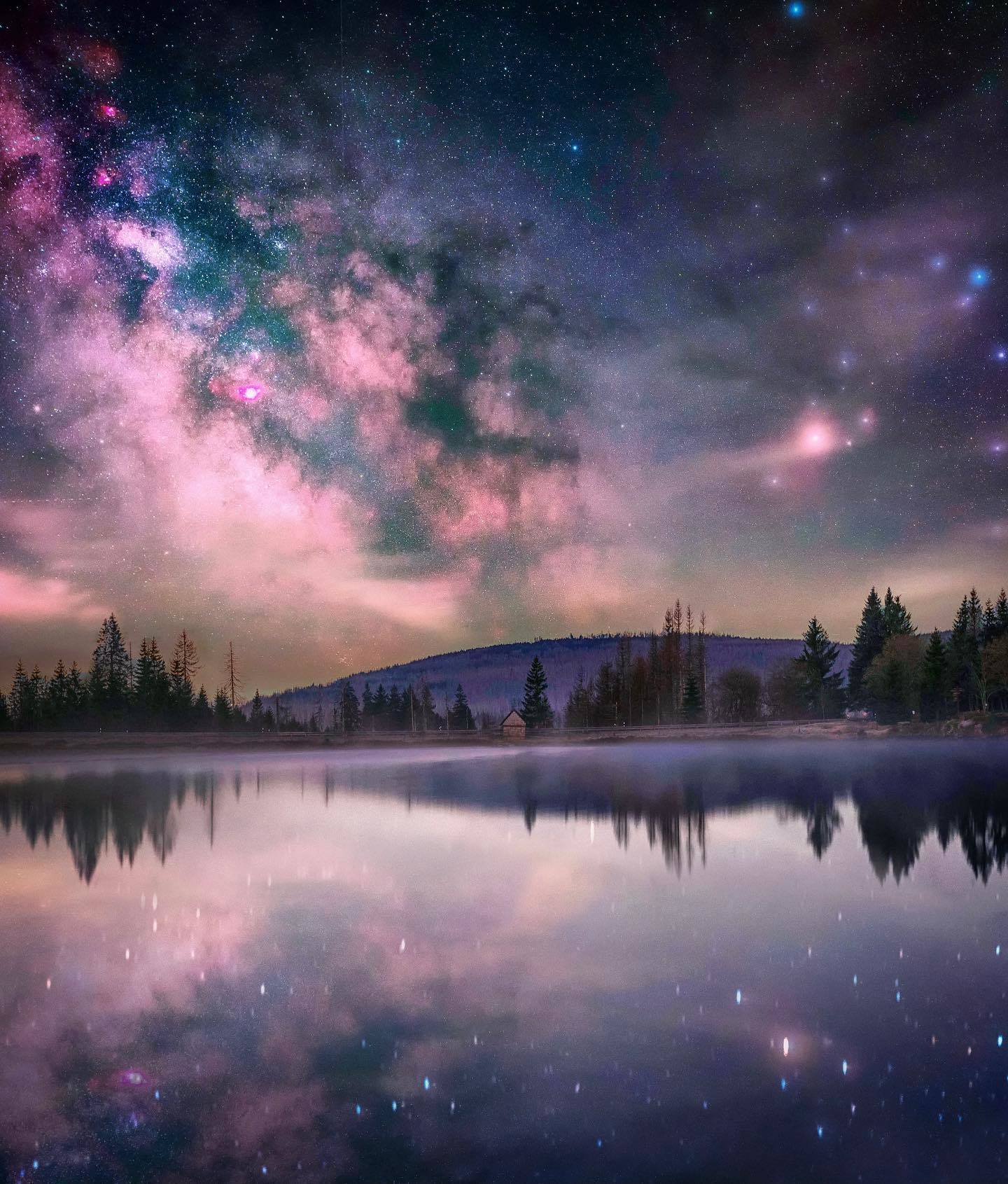  哈茨山脉的星空，来自摄影师Bastian。 