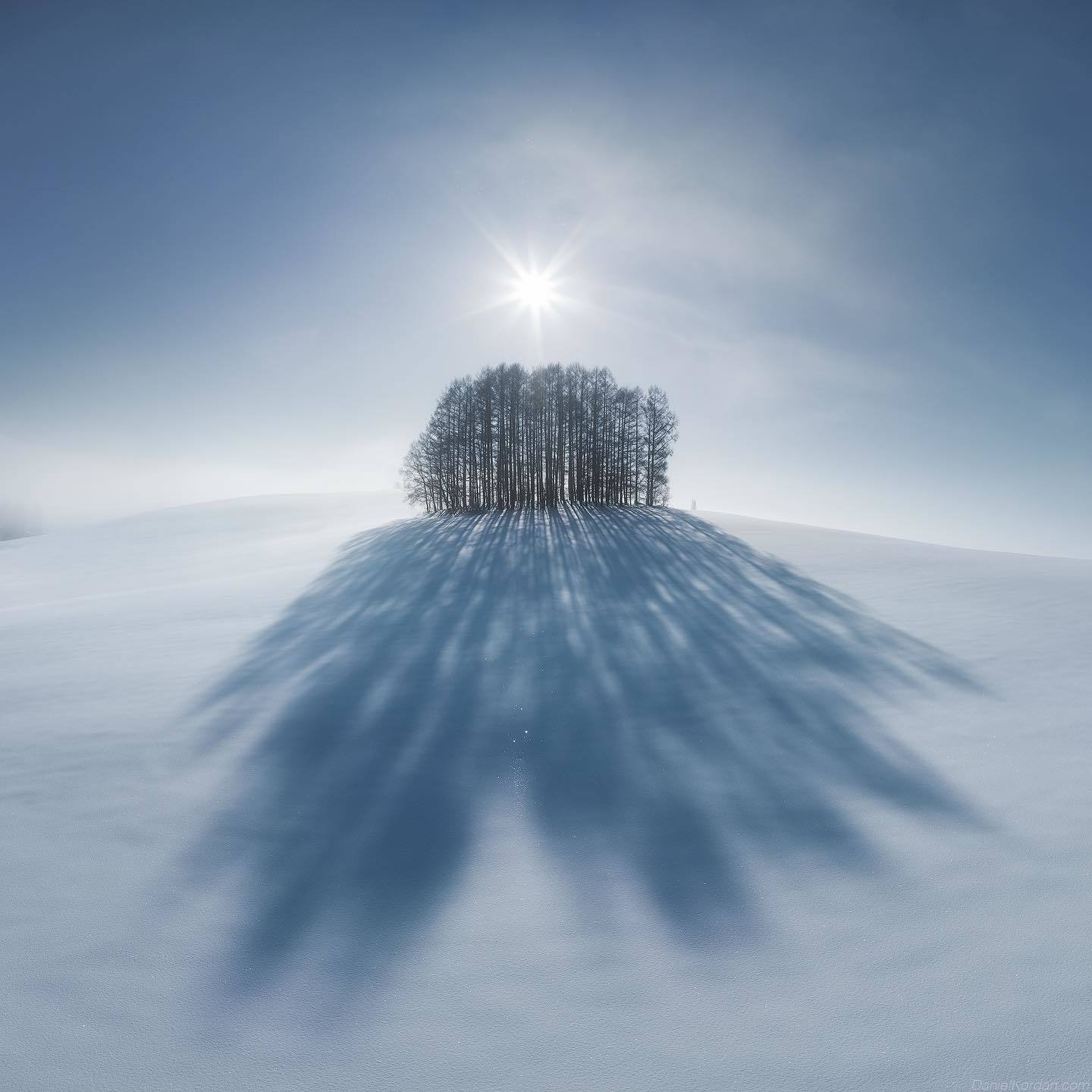  北海道的冬天，来自摄影师Daniel Kordan。 