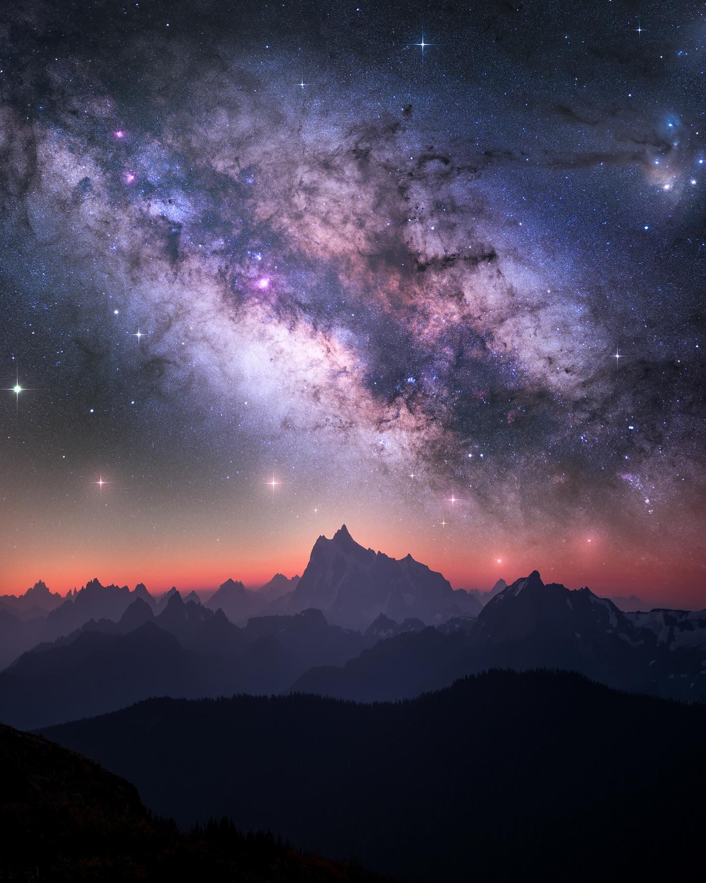  星河，来自摄影师Derek Culver。 